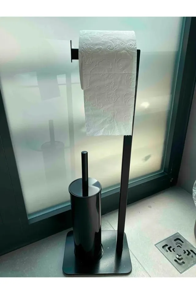 Tuvalet Kağıtlığı Fırçalı Özel Tasarım Devrilmez