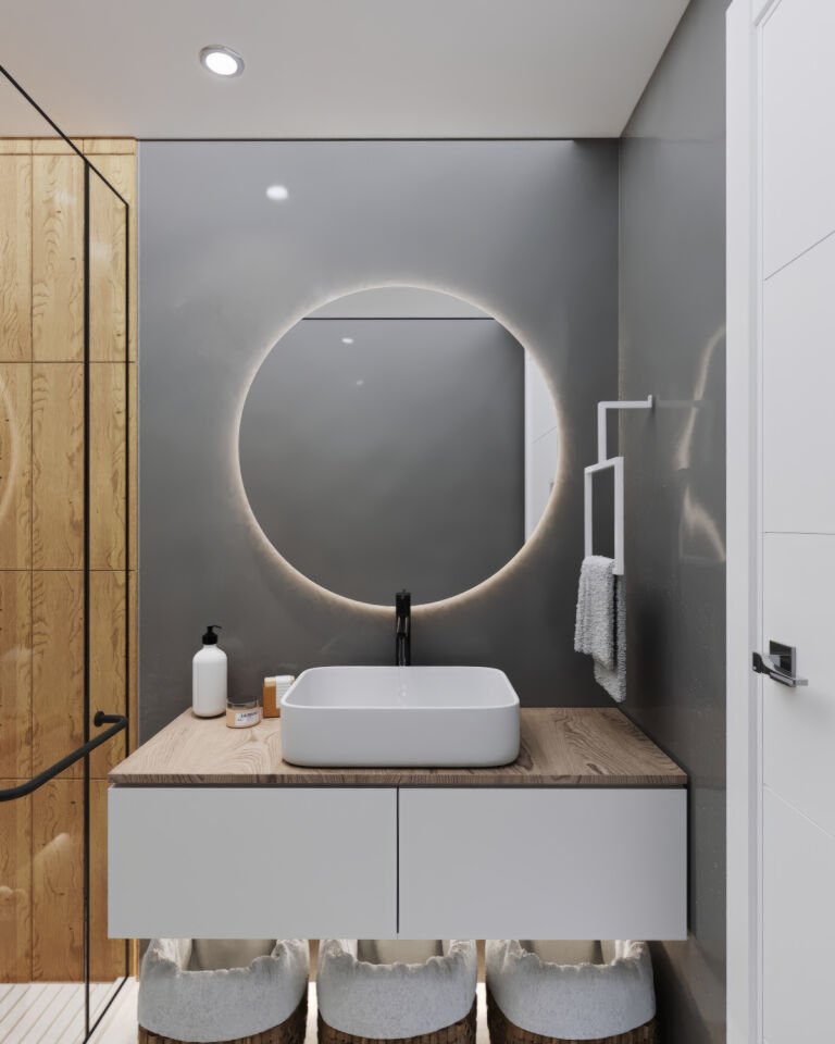 Modern Havlu Askısı Kare Duvar Tipi Havluluk