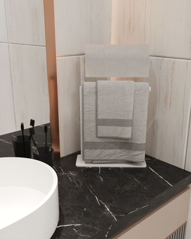 Tezgah Üzeri Havluluk Kağıt Havlu Tutacağı