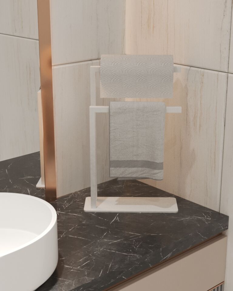 Tezgah Üzeri Havluluk Kağıt Havlu Tutacağı