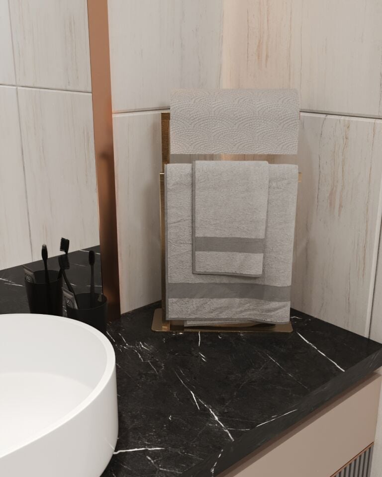 Tezgah Üzeri Havluluk Kağıt Havlu Tutacağı