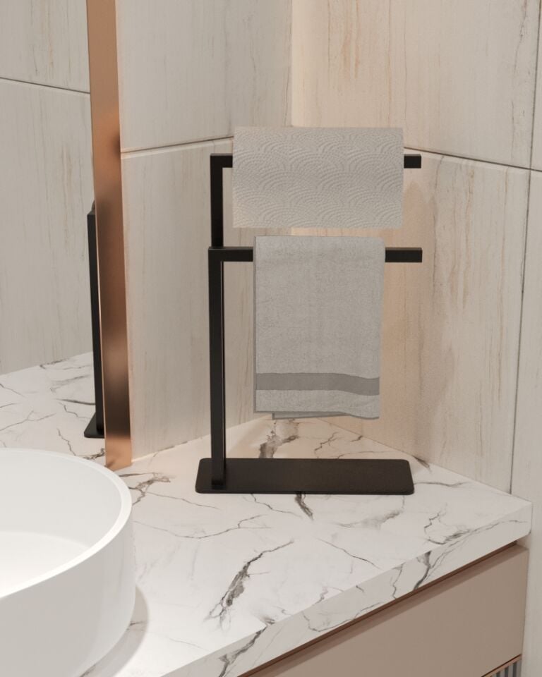 Tezgah Üzeri Havluluk Kağıt Havlu Tutacağı